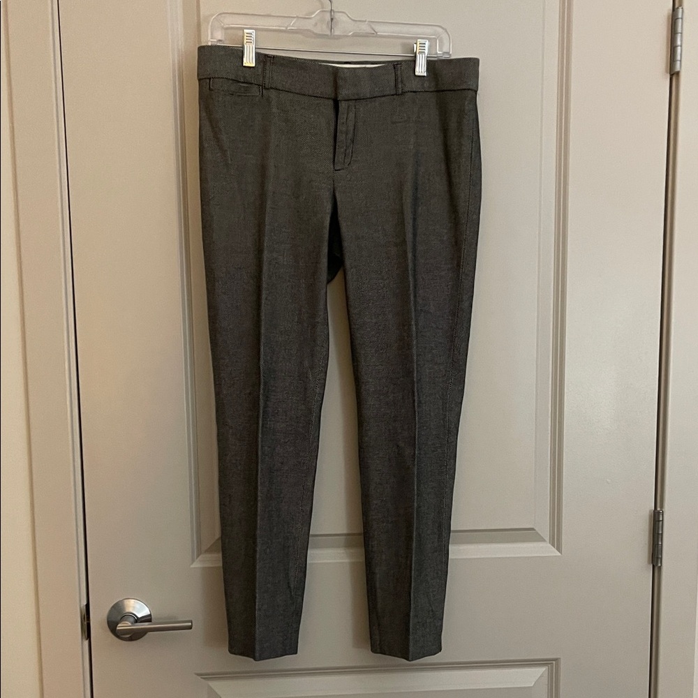 Banana Republic Sloan Women's Gray Cropped Pants